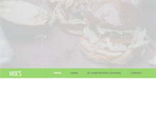 Tablet Screenshot of moefoodsllc.com
